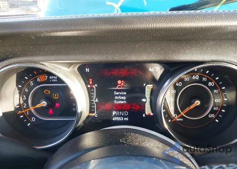 2020 Jeep Wrangler Unlimited Sahara 4X4 из США, поврежденный, VIN 1C4HJXEN1LW123711